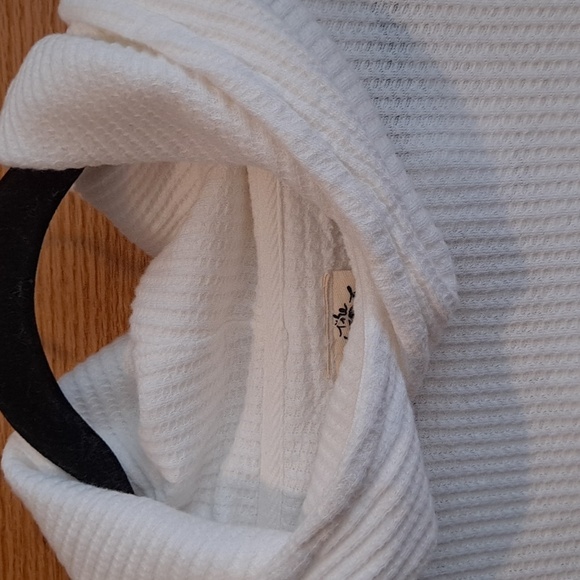 NWT Free People We The Free Super Natural Thermal Hoodie Top - Picture 5 of 9